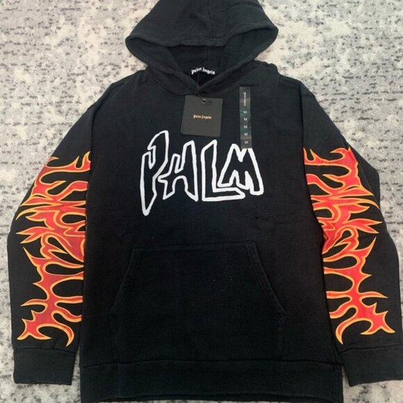 Palm Angels Other - Palm Angels Fire Burning Hoodie Men’s Large, Medium, Small